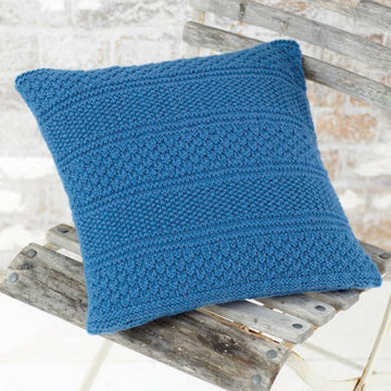 Knitted Cushion Covers in Hayfield Aran with Wool 100g - 7260 - Downloadable PDF