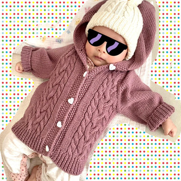 Pretty Cable Hoodie
