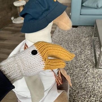 Sleeping Goose Mittens