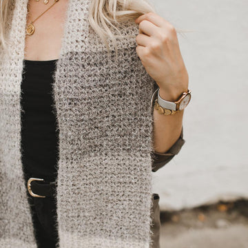 Caron Latte Scarf