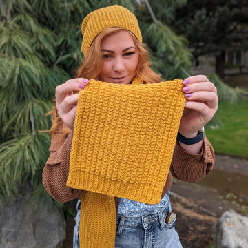 Clayton Hat and Scarf Set