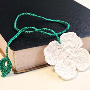 4 Petal flower bookmark
