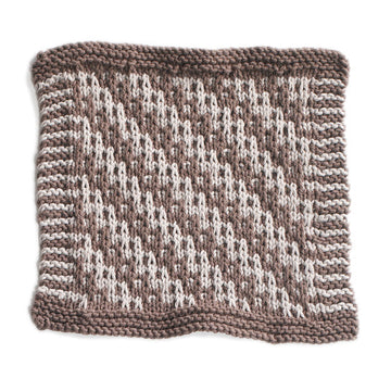 Pebble Beach Washcloth in Lion Brand Cotton-Ease - 90395AD