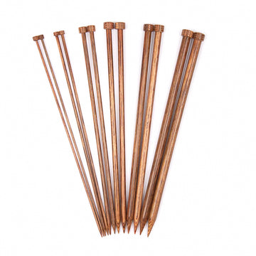 KnitPro Ginger Single Point Needles 25cm (10in) (1 Pair)