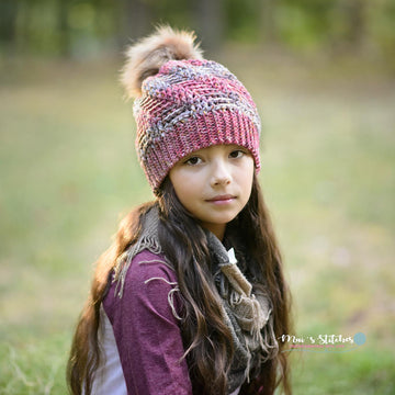 Spiral Herringbone Slouch