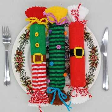Christmas Sweet Tube Knitting Pattern Smarties Jelly Tots Fruit Pastilles