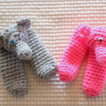 Elephant Finger Puppet