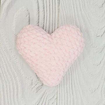 Heart Pink Plush