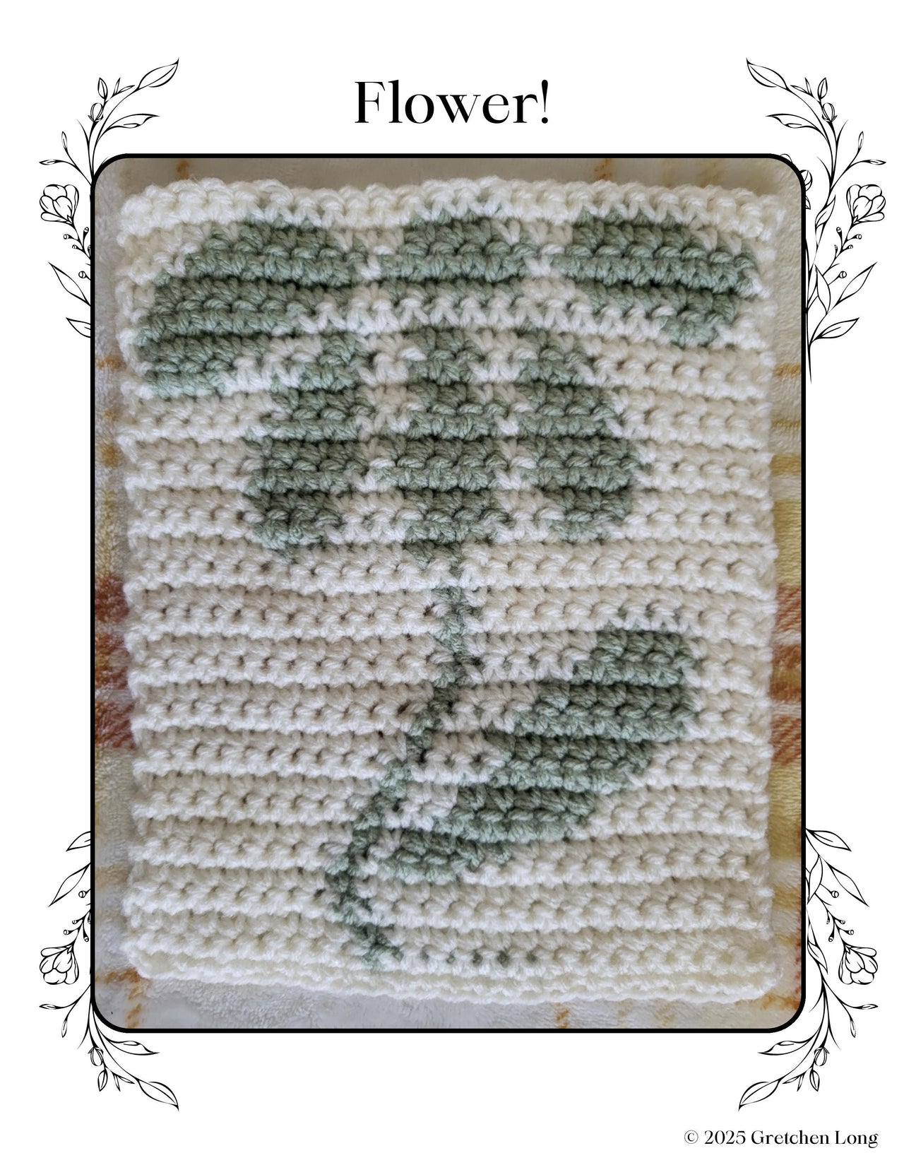 Flower Tapestry Crochet Pattern