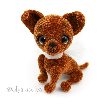 Chi-Chi the Puppy pattern (25 pages + 70 photos, PDF) (dog)