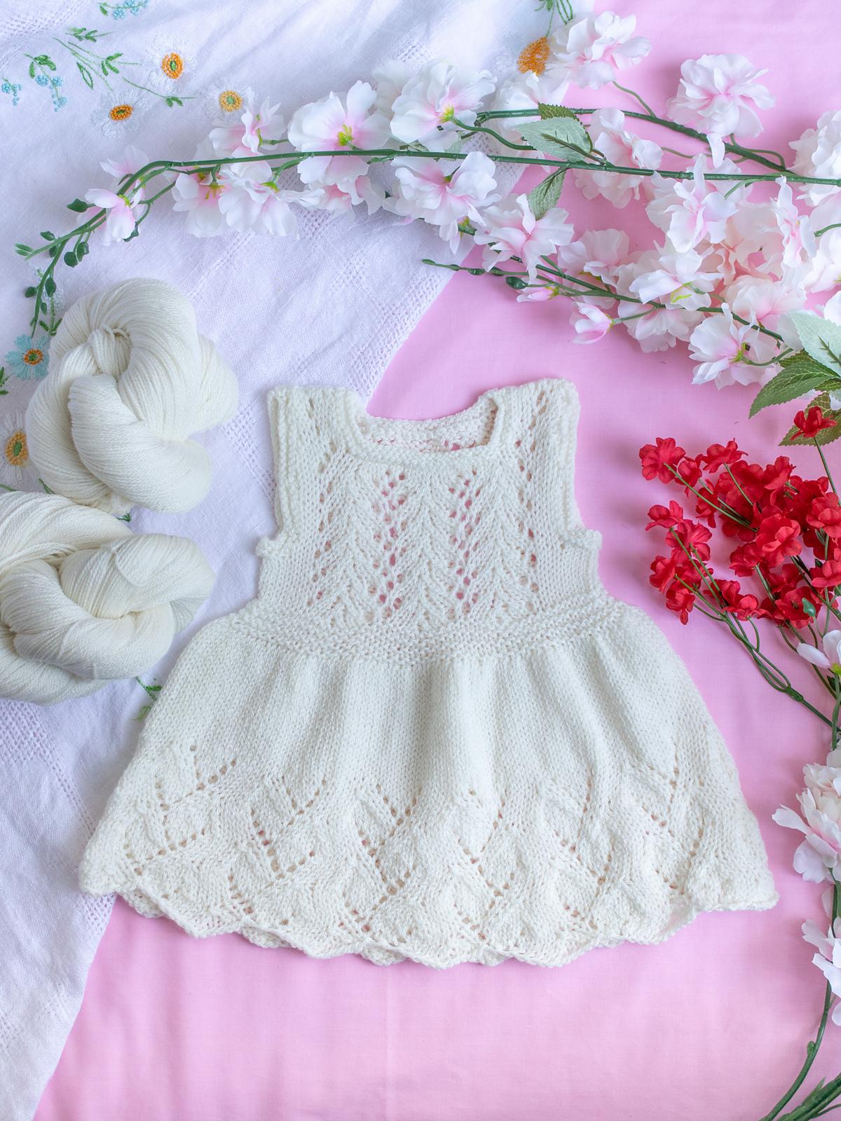 Vine Flower Child's Dress