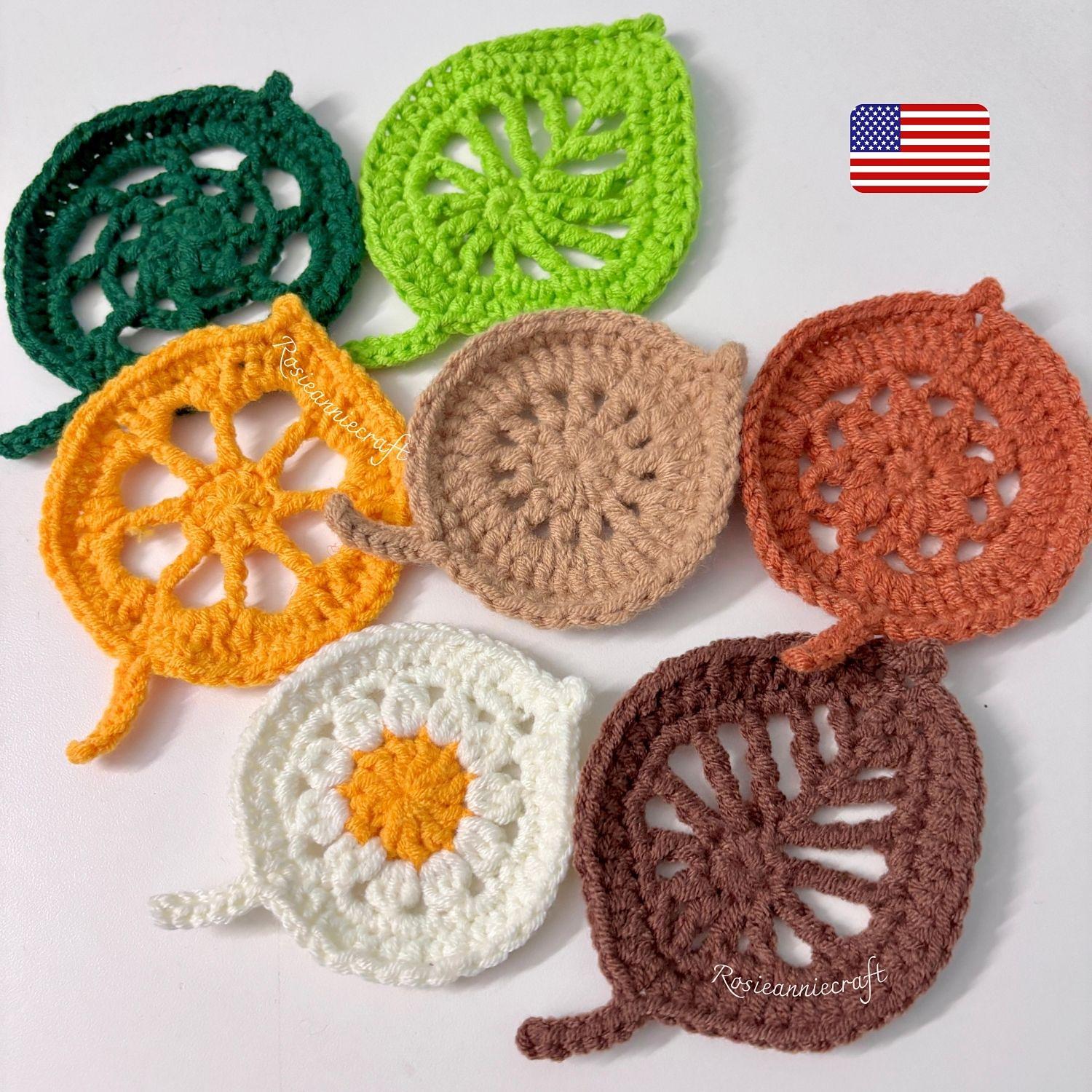 6in1 Autumn Leaf Coaster