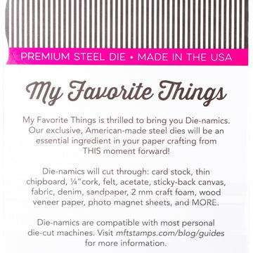 My Favorite Things Die-namics Die - Treat Bag Topper