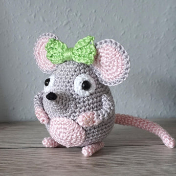 Häkelanleitung Amigurumi Mäuschen Lou