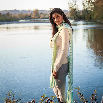 Glacial Slide Scarf