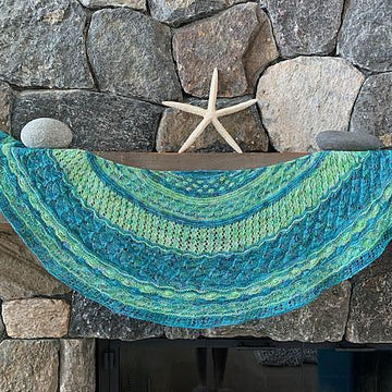 Mermaid Dance Shawl
