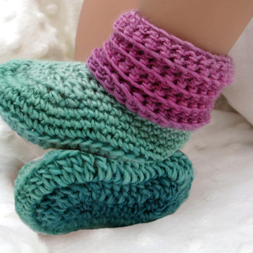 Sweet Baby Beanie and Booties