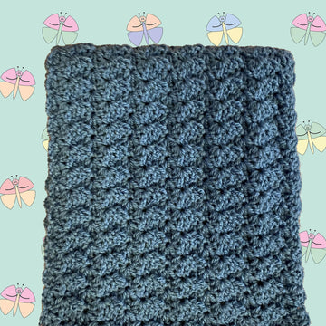 Textured Easy Scarf in DK
