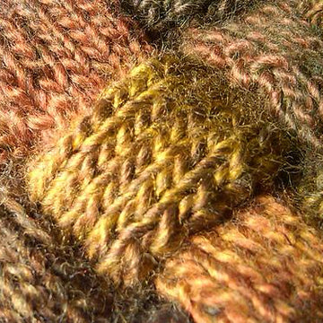 Pebbles 8 Stitch Entrelac Scarf