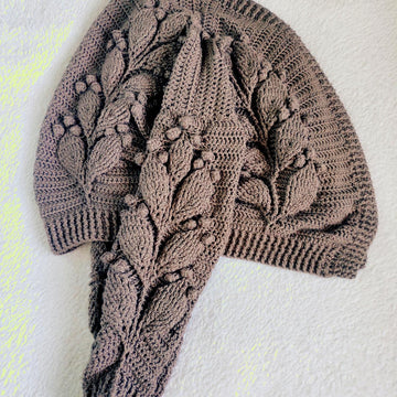 Cardigan "Leaves"