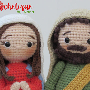 Christmas Nativity Set/Pesebre Navideño de Crochet