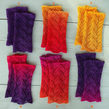 ZAUBERBALL Lace Cuffs Wrist Warmers