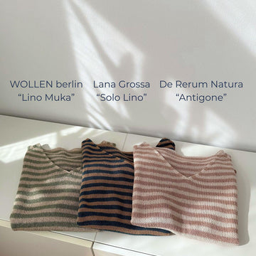 Stripy Linen Tee
