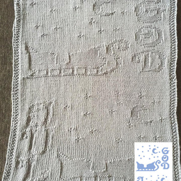Nr. 318 – 19 – 5. Christmas Sleigh guest towel