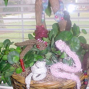 Wiggle the Worm Bookmark/Toy