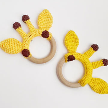 Set 3 in 1 " Giraffe, Panda and Fox"