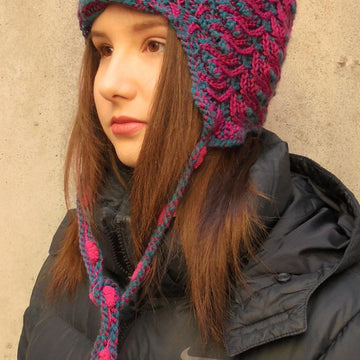 WinayWayna brioche earflap hat