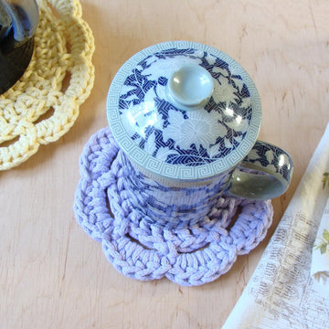Flower Coasters