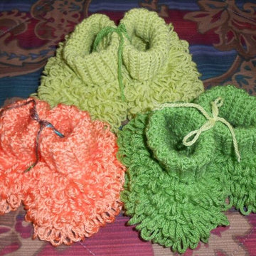Fluffy Bootees