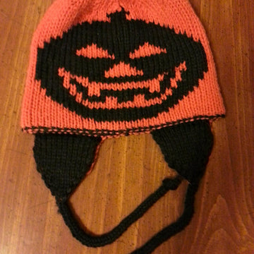 Double Knit Pumpkin Hat