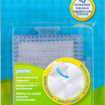 Perler Pegboards 4/Pkg - Clear