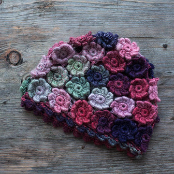 Lovers of flowers hat