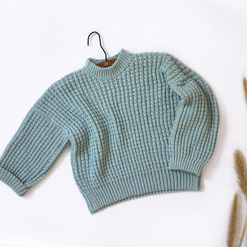 Weekend Waffle Sweater Kids