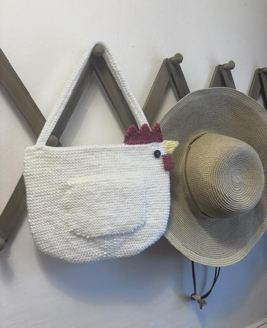 Knit Chicken Purse