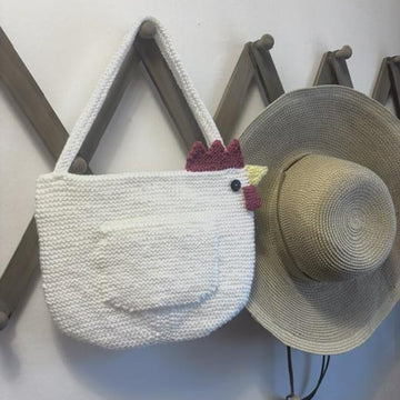 Knit Chicken Purse