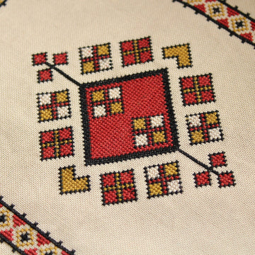Avlea Folk Embroidery Anatolian Argyle Table Mat - Downloadable PDF