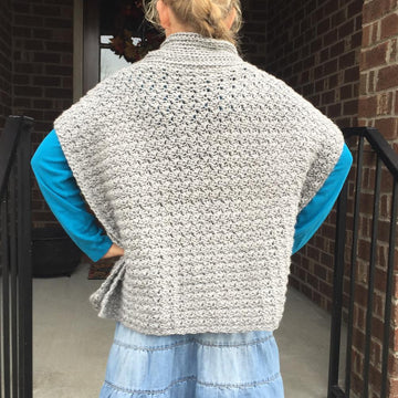 Fiona Poncho Pullover with Cowl