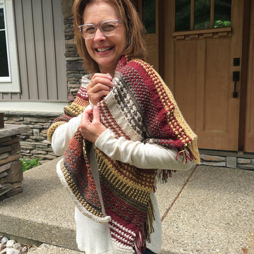 Autumn Shenanigans Shawl