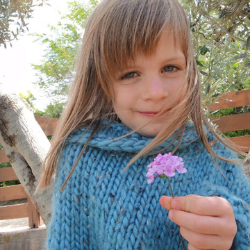 Flower-Power Poncho