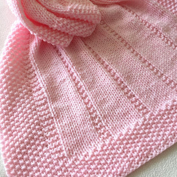 Easy Baby Blanket ~  Chunky, Aran or DK