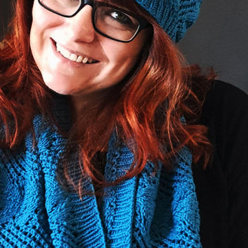 Stormy Seas Hat and Cowl Set
