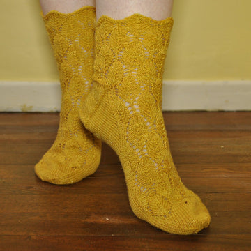Beech Leaves Socks