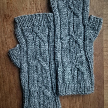 Ionic Fingerless Mitts
