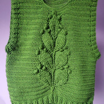 Leaves Sweater Vest