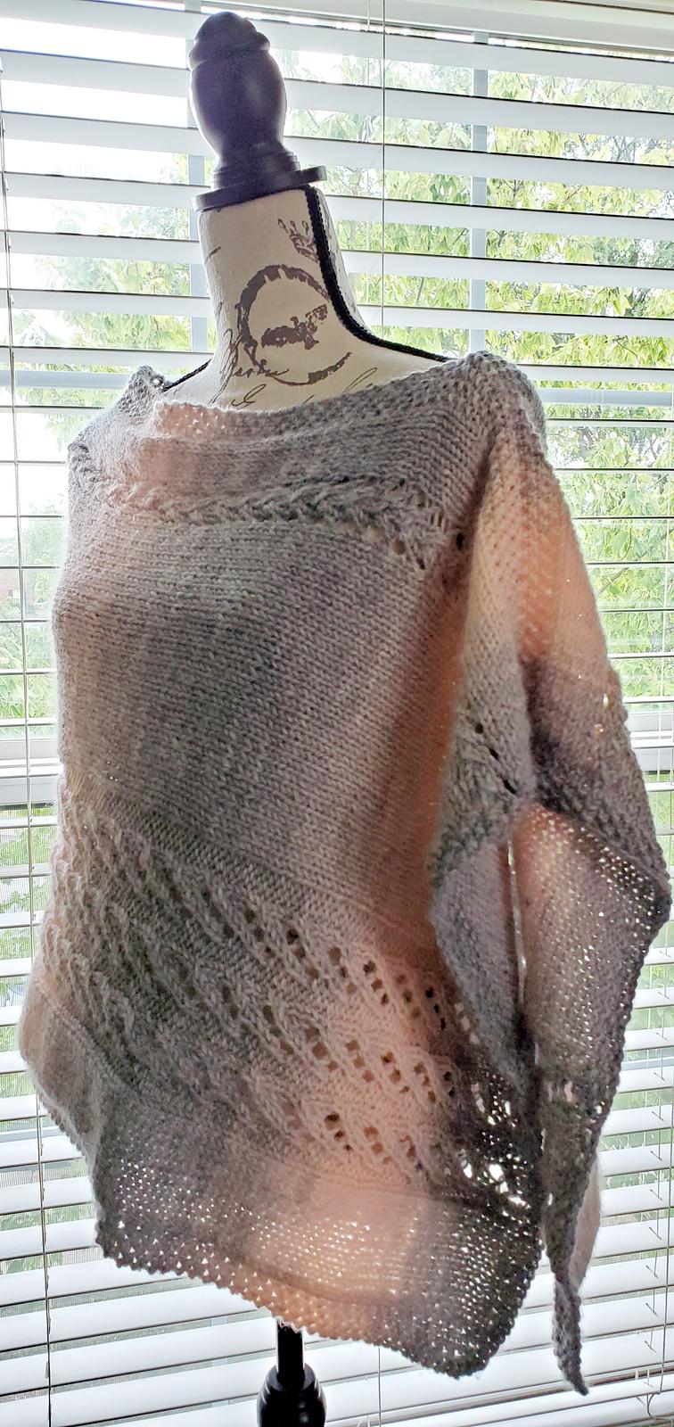 Fall Into Spring Poncho