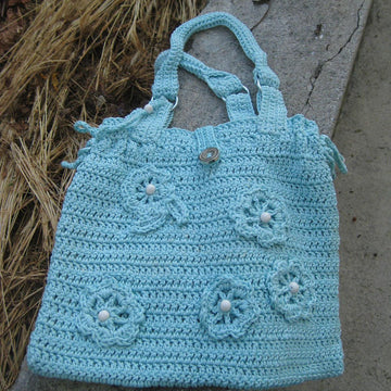 Turquoise summer bag